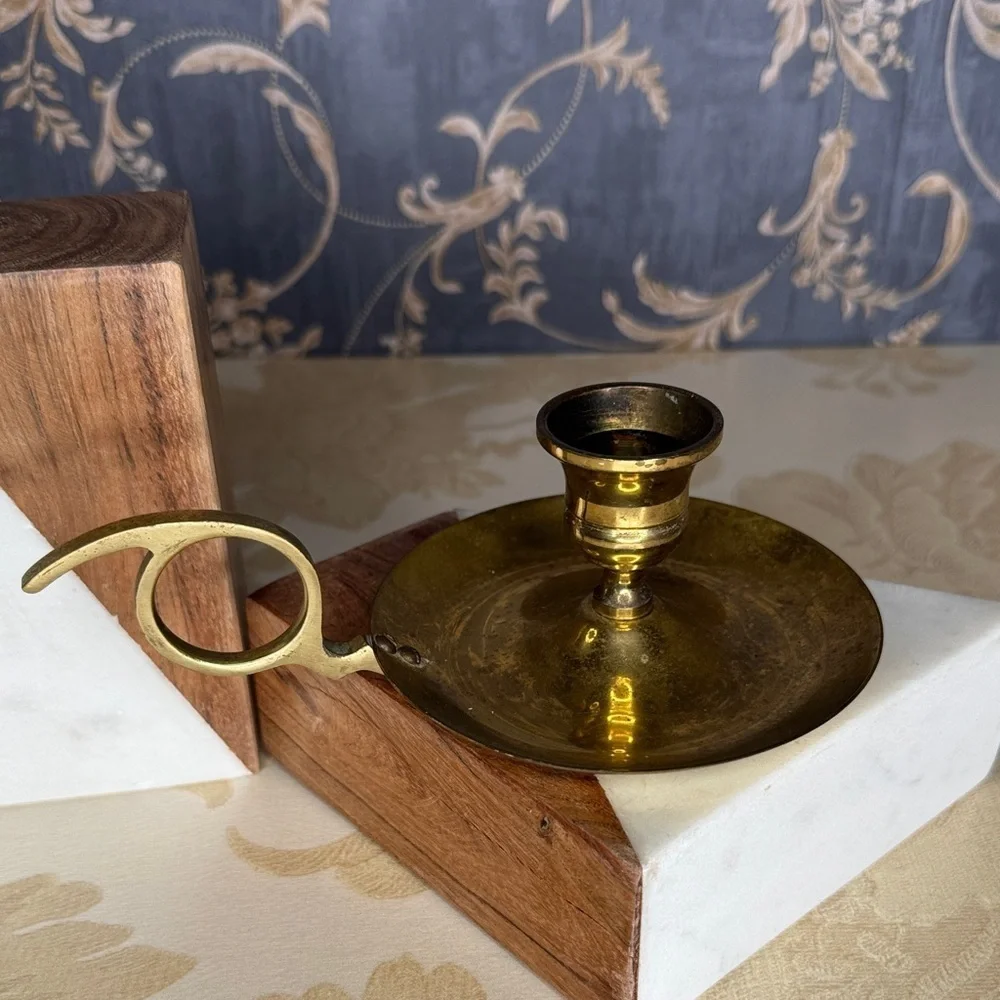 Estate vintage brass